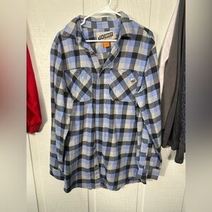 40 Grit By Duluth Trading Shirt Size Medium Tall EUC